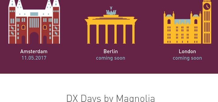 Magnolia geht mit neuer DX Days Roadshow auf Europa-Tour