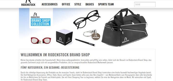 CosmoShop hat einen neuen Werbemittelshop für Rodenstock konzipiert und realisiert.