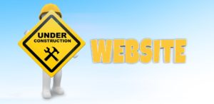 beste schriftart für webseiten Under Construction Schild