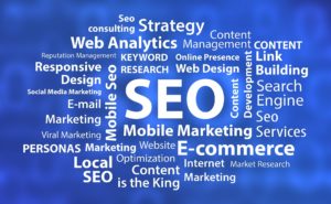 Website home page design SEO and other web terms