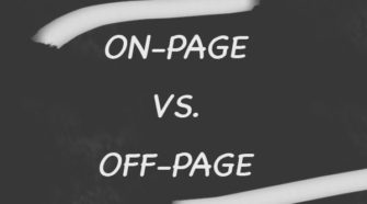 On-Page- vs. Off-Page