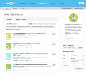 Moz Q&A Forum