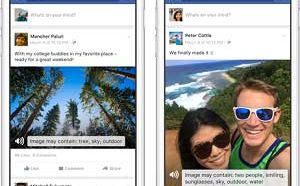 Facebook Feature für Blinde