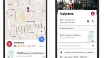 Anzeigen in google maps