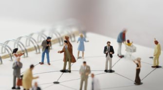 Netzwerk aus Personen