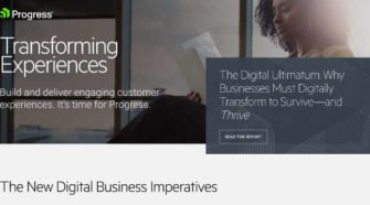Progress Software, Hersteller von Sitefinity