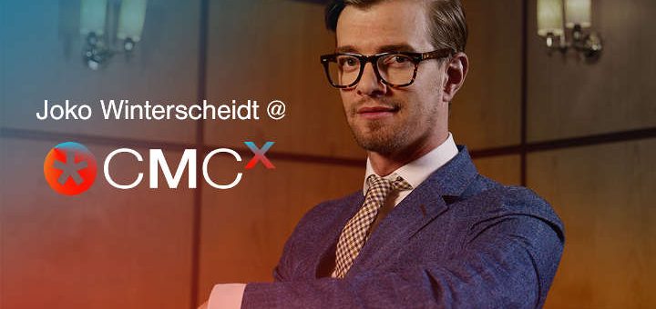 Joko Winterscheidt am 07. März auf der CMCX