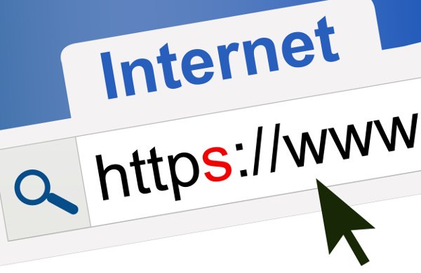 Symbolbild HTTPS-URL