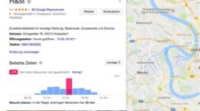 Der Einsatz von Google Maps kann die Besucherzahl in den stationären Handel erheblich beeinflussen.
