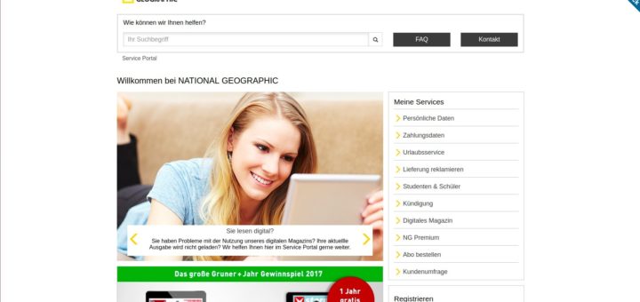 Online-Service-Portal für G+J mit 360-Grad-Kundensicht