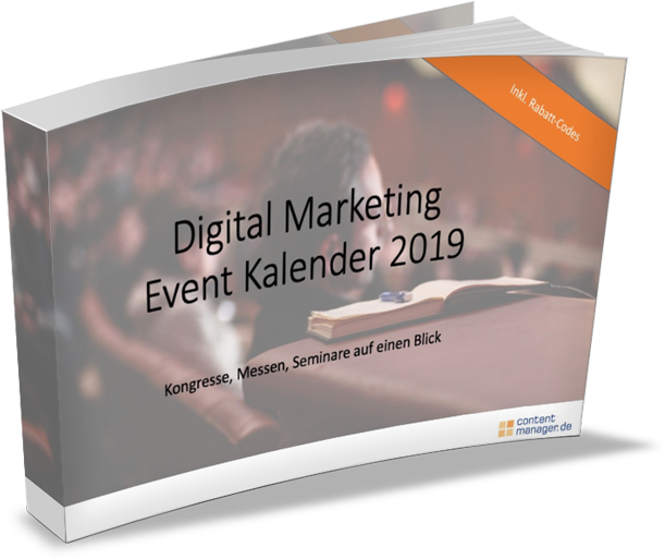 Digital Marketing Eventkalender 2019