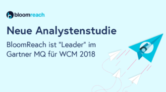 Gartner platziert im zweiten Jahr in Folge BloomReach im Leader-Quadrant seiner Studie über Web Content Management (WCM).