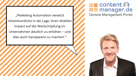 Marketing Automation Tools Zitat