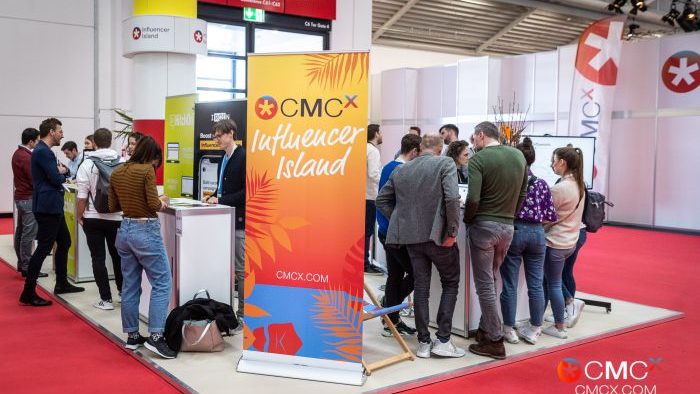 Die Influencer Island auf der CMCX 2019 Die Influencer Island auf der CMCX.