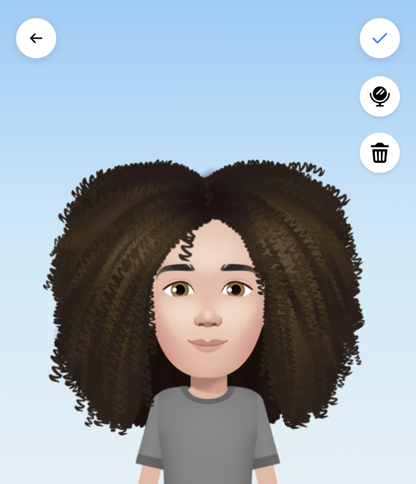 Screenshot Facebook Avatar wilde Mähne