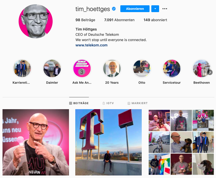 CEO Social Media
