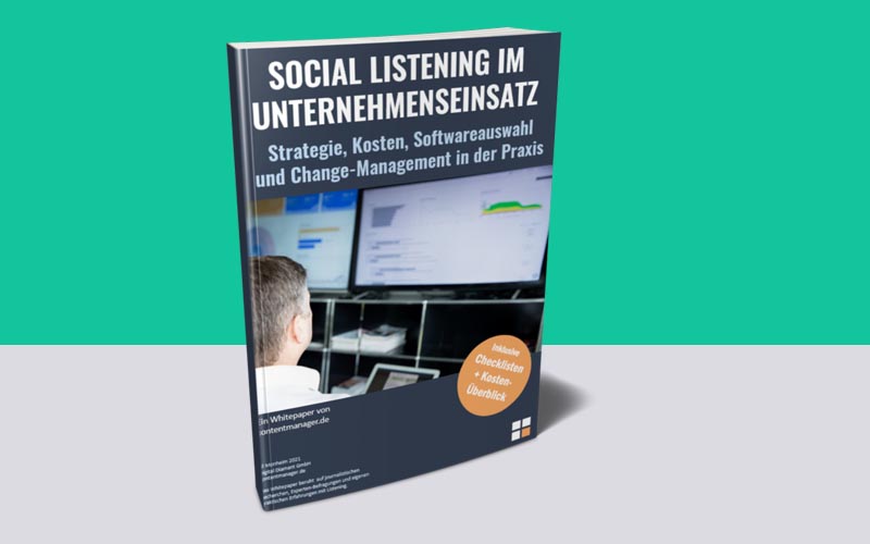 Whitepaper Social Listening im Unternehmenseinsatz