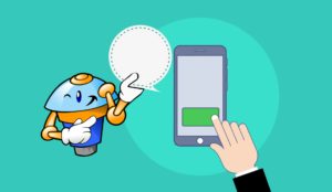 Chatbot Anbieter Grafik mit Chatbot