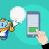 Chatbot Anbieter Grafik mit Chatbot