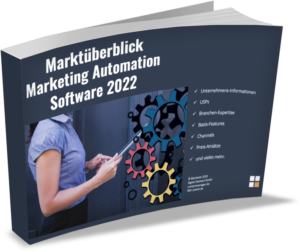 Kundenkommunikation Kommunikation mit Kunden eCover Marktüberblick Marketing Automation Software 2022