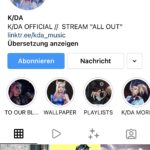 Instagram Profil von KDA Music