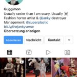 Instagram Profil von Guggimon