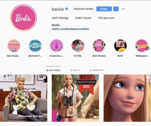 virtuelle influencer barbie