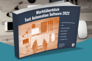 Text Automation Software eCover Marktüberblick