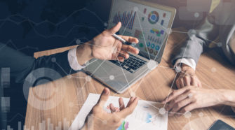 Kundenanalyse Teamarbeit Business Konzept