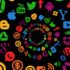 Social Media Ranking Social Media Plattformen Icons