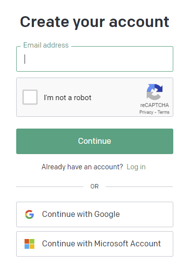 Anmeldung ChatGPT