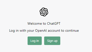 ChatGPT Login