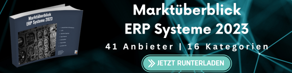 Marktüberblick ERP-Systeme
