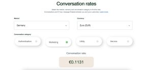 WhatsApp Business Kosten