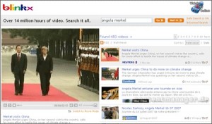 RSS-basierter Video-Search bei Blinkx